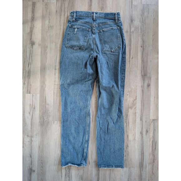 Abercrombie & Fitch Curve Love 90s Straight Ultra High Rise – Size 28/6R  (A6) - Picture 3 of 7
